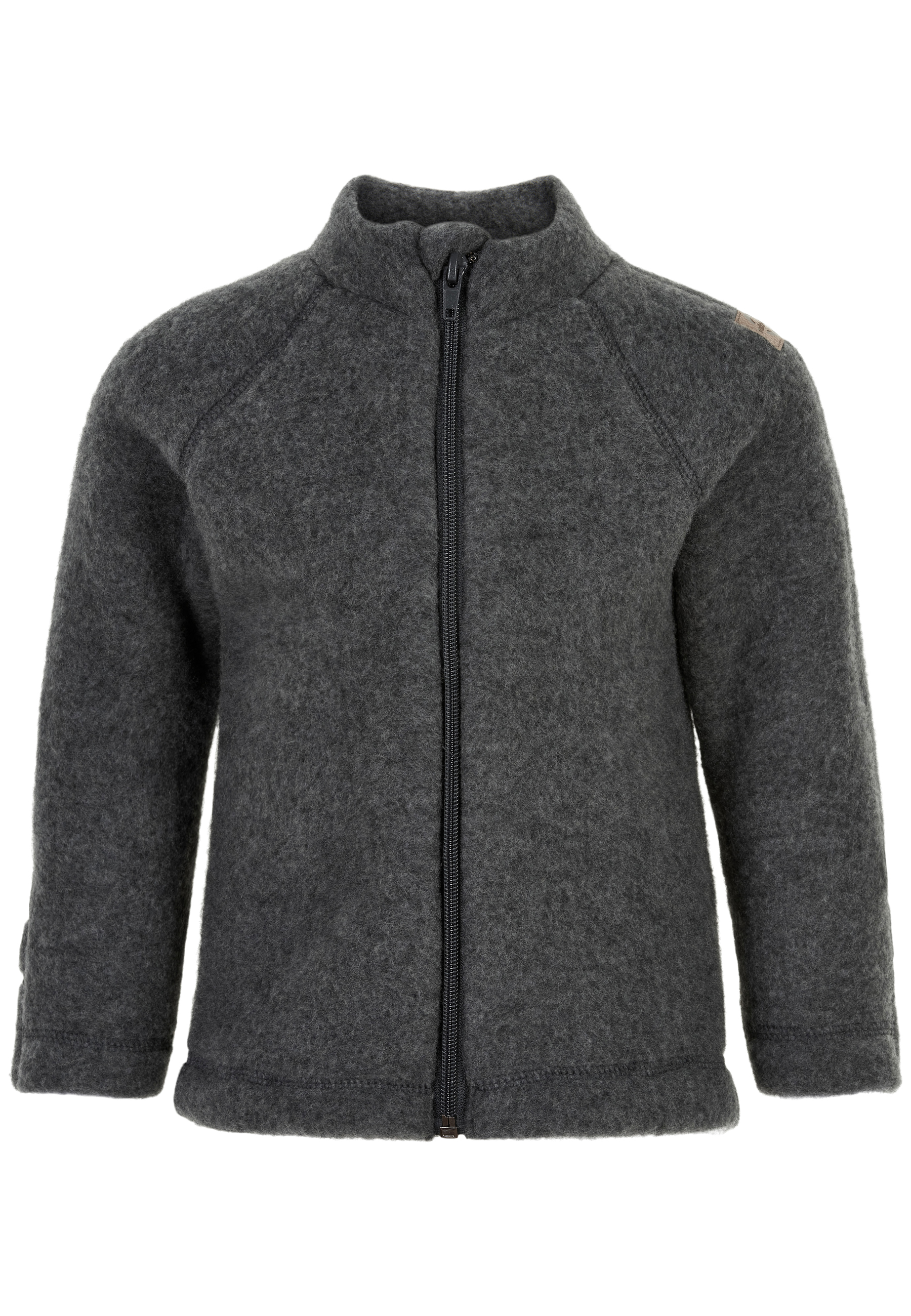 Wool Baby Jacket Anthracite Melange