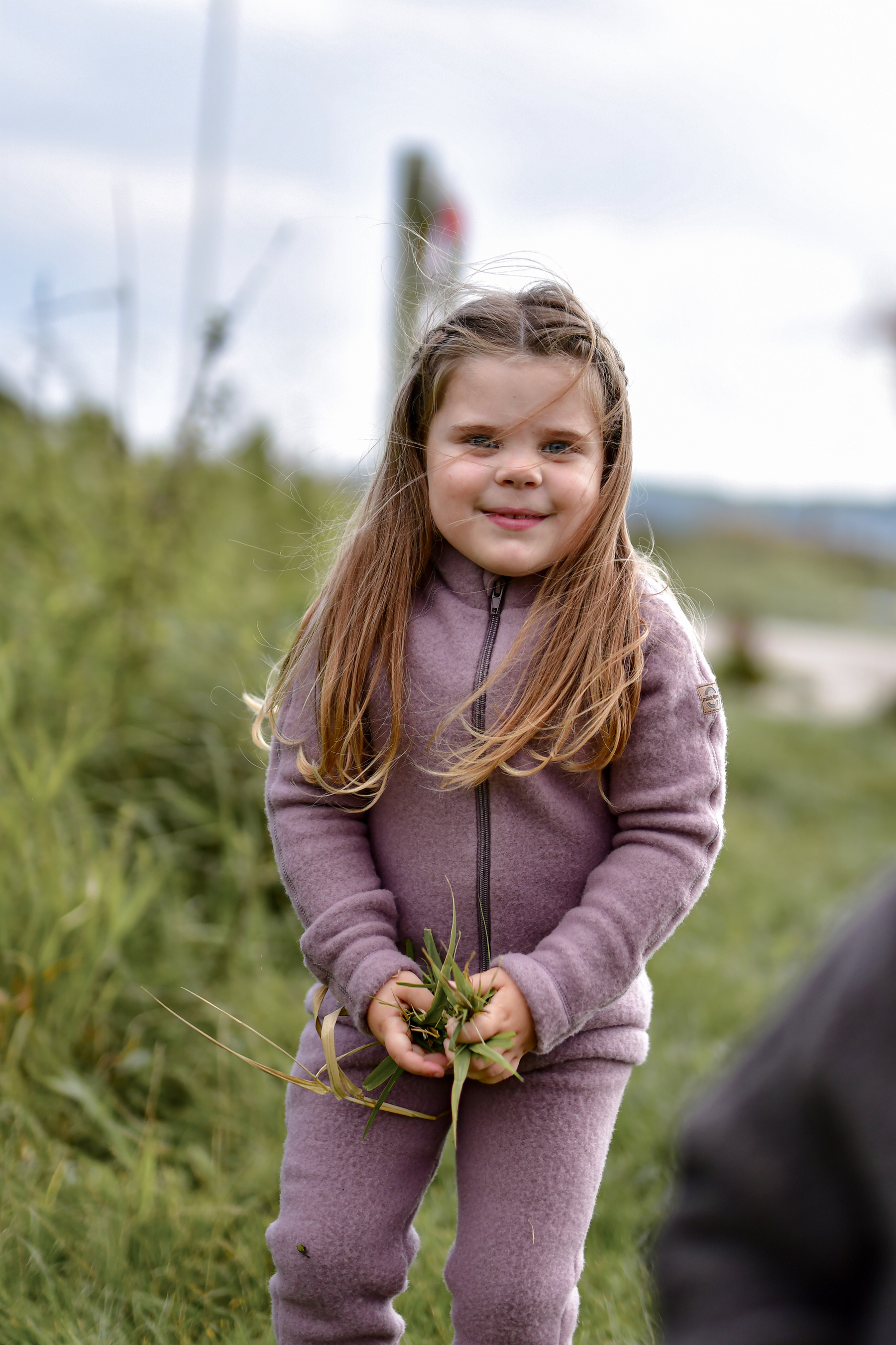 Wool Baby Jacket Twilight Mauve - 5