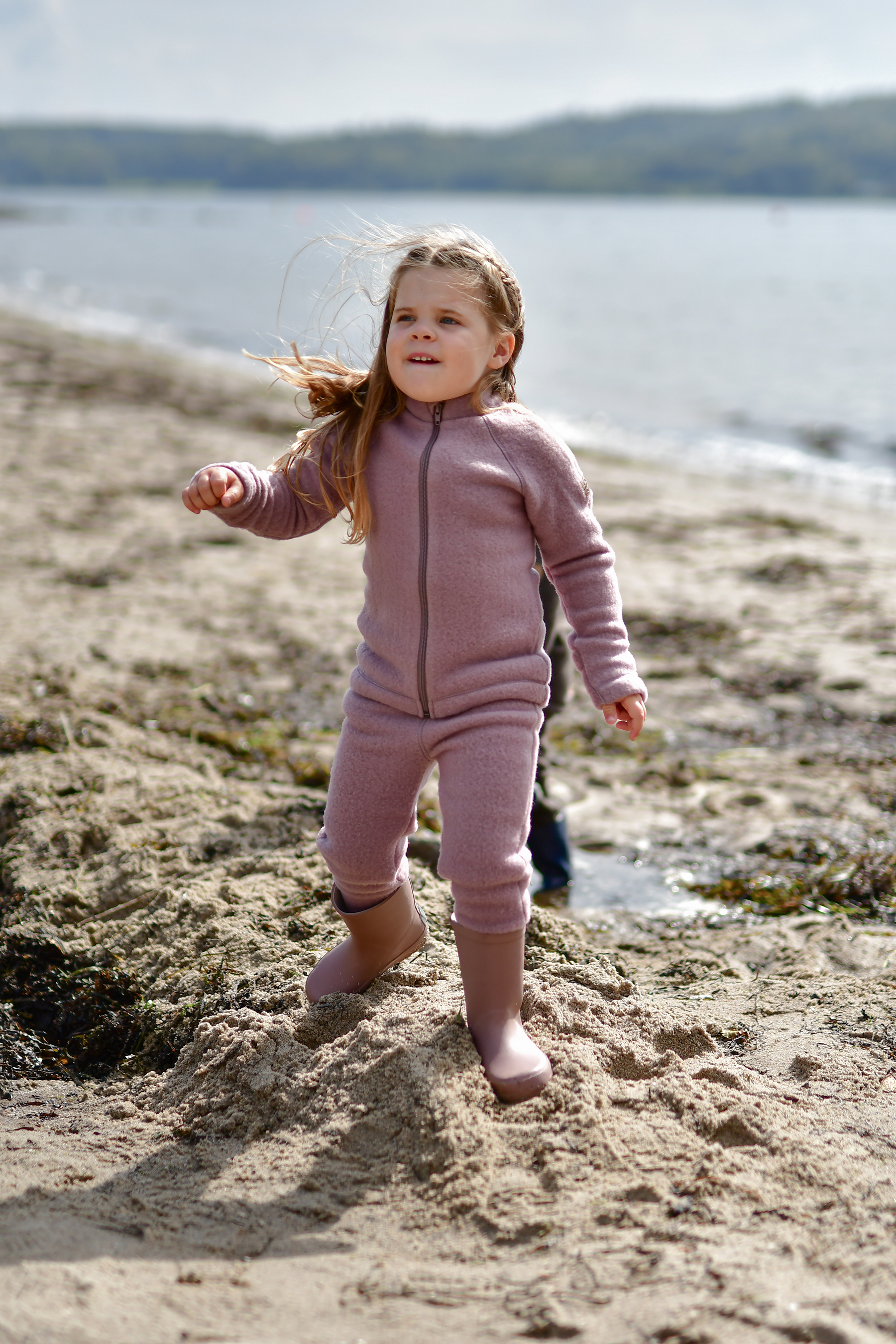 Wool Baby Jacket Twilight Mauve - 7