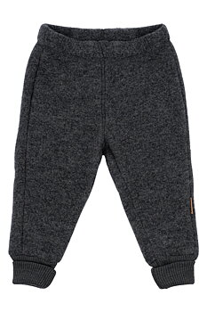 Wool Pants Anthracite Melange