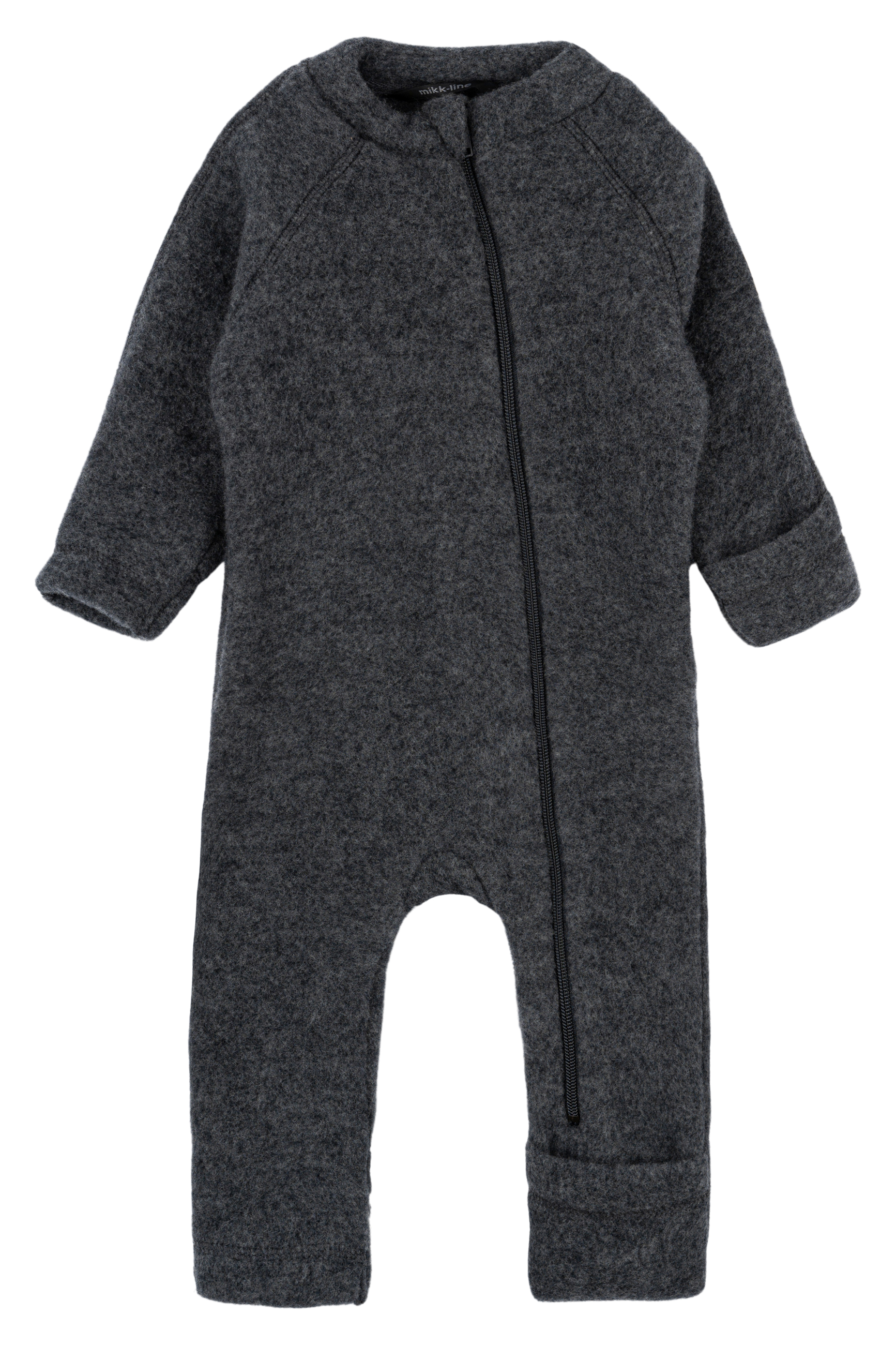 Wool Baby Suit Anthracite Melange