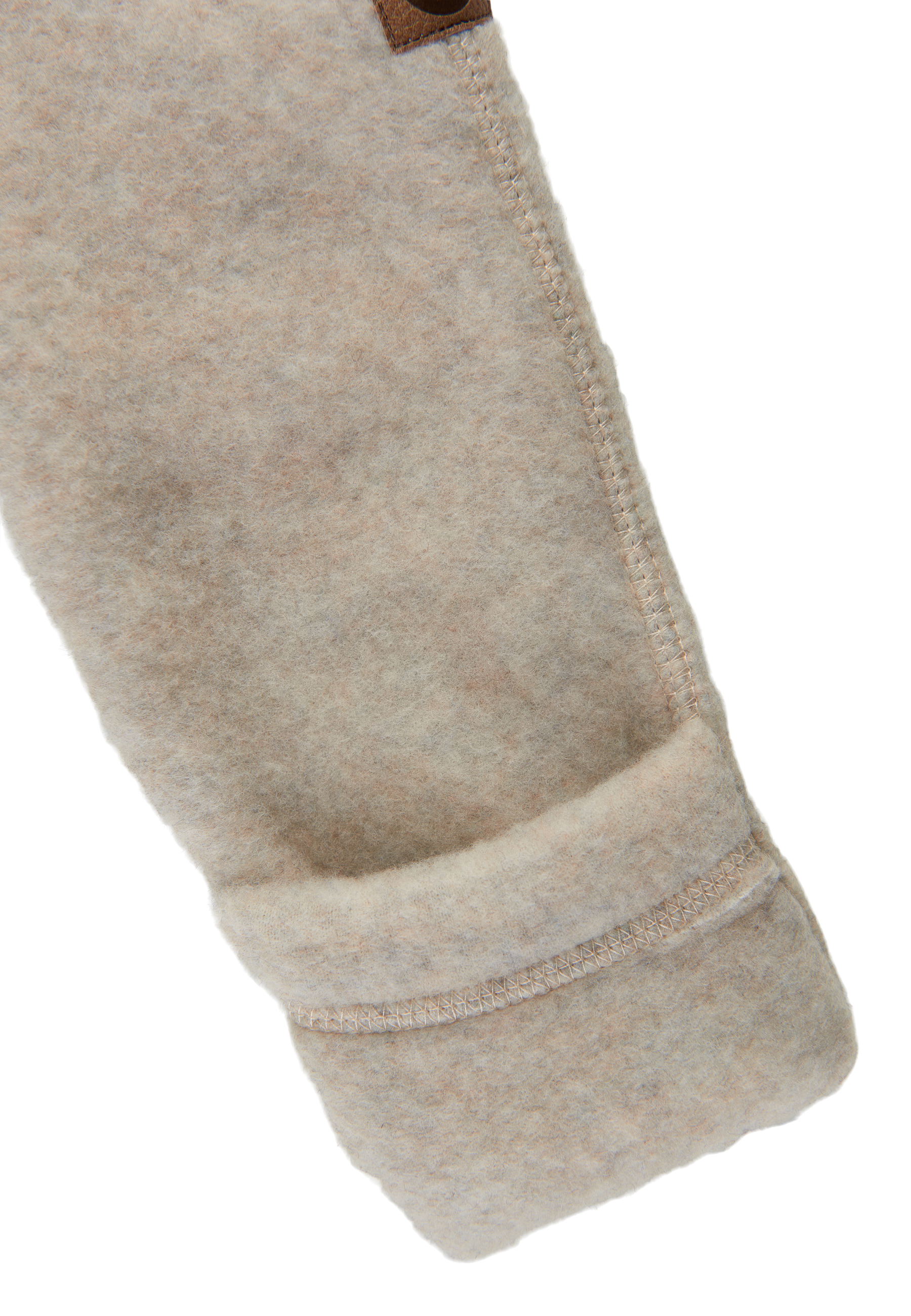 Wool Baby Suit Melange Offwhite - 4