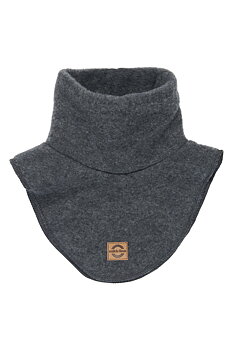 Wool Neckwarmer Anthracite Melange