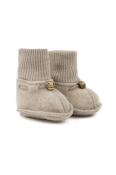 Wool Footies Melange Offwhite