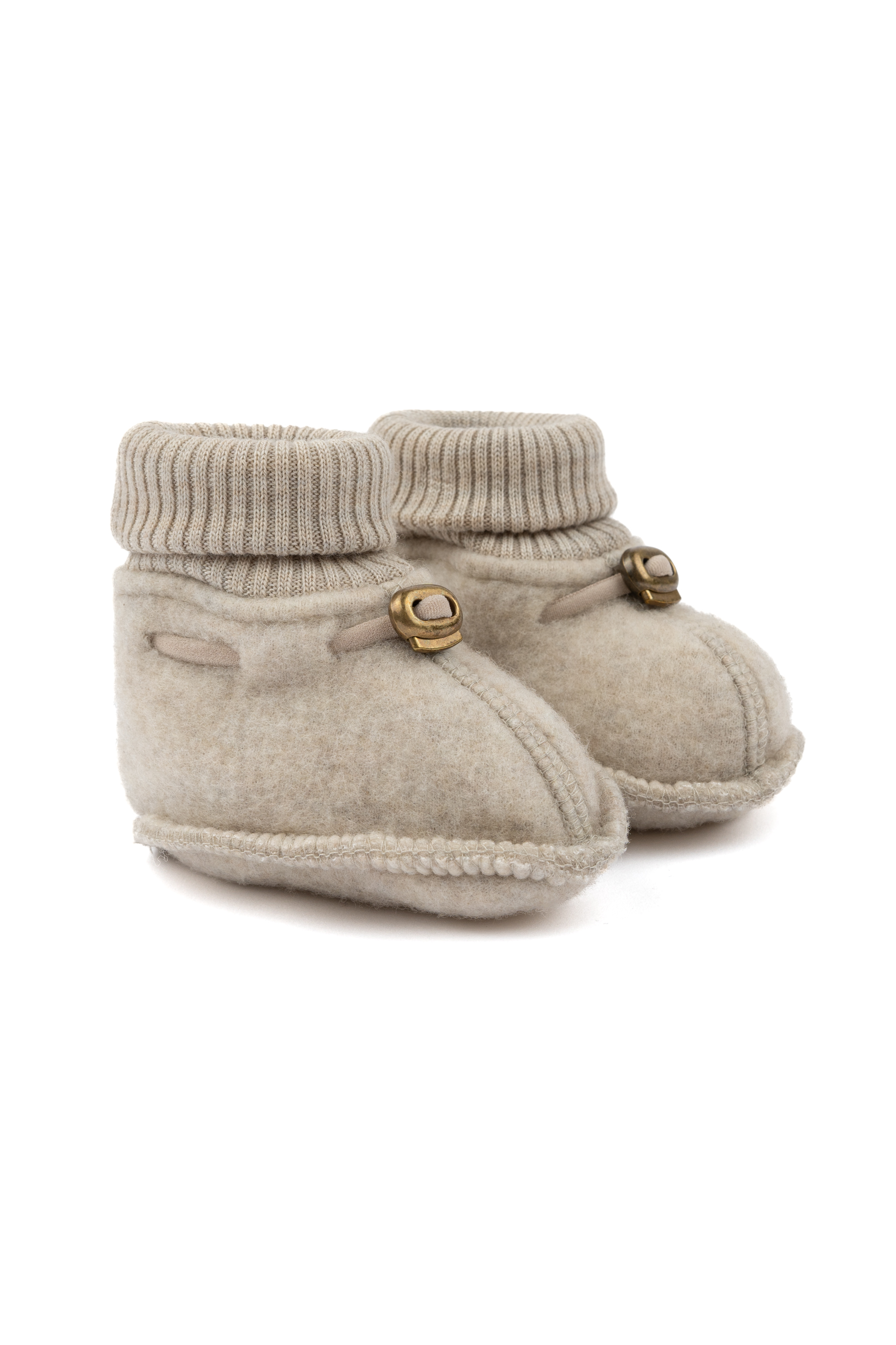 Wool Footies Melange Offwhite - 4