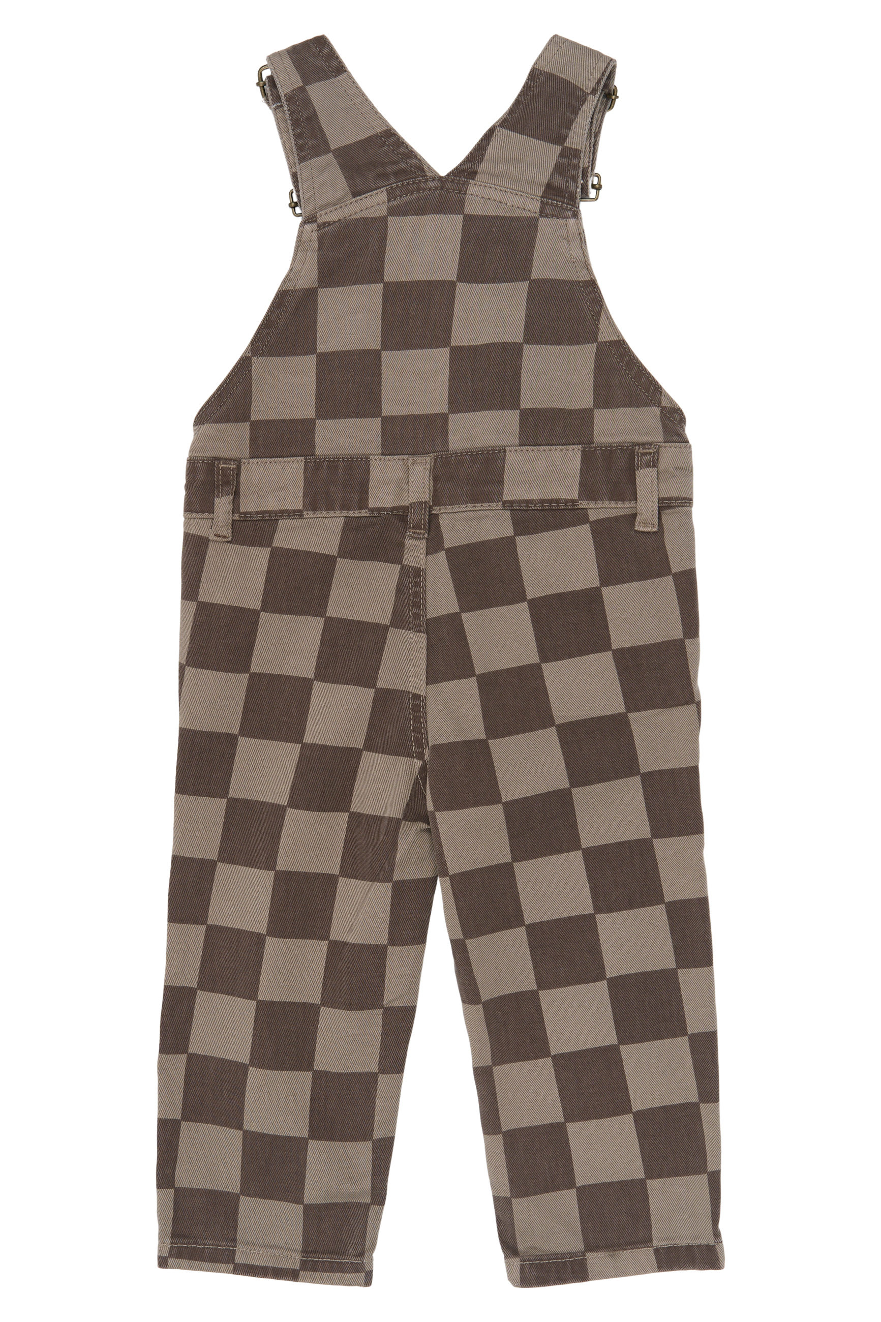 TNSTVondell Denim Dungarees Taupe Gray Check TN