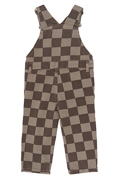 TNSTVondell Denim Dungarees Taupe Gray Check TN