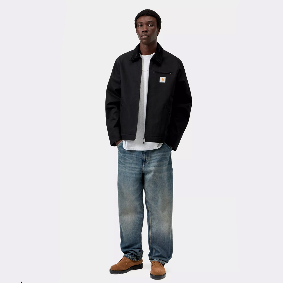 Carhartt WIP - Detroit Jacket (Winter) Black/Black Rigid - 5