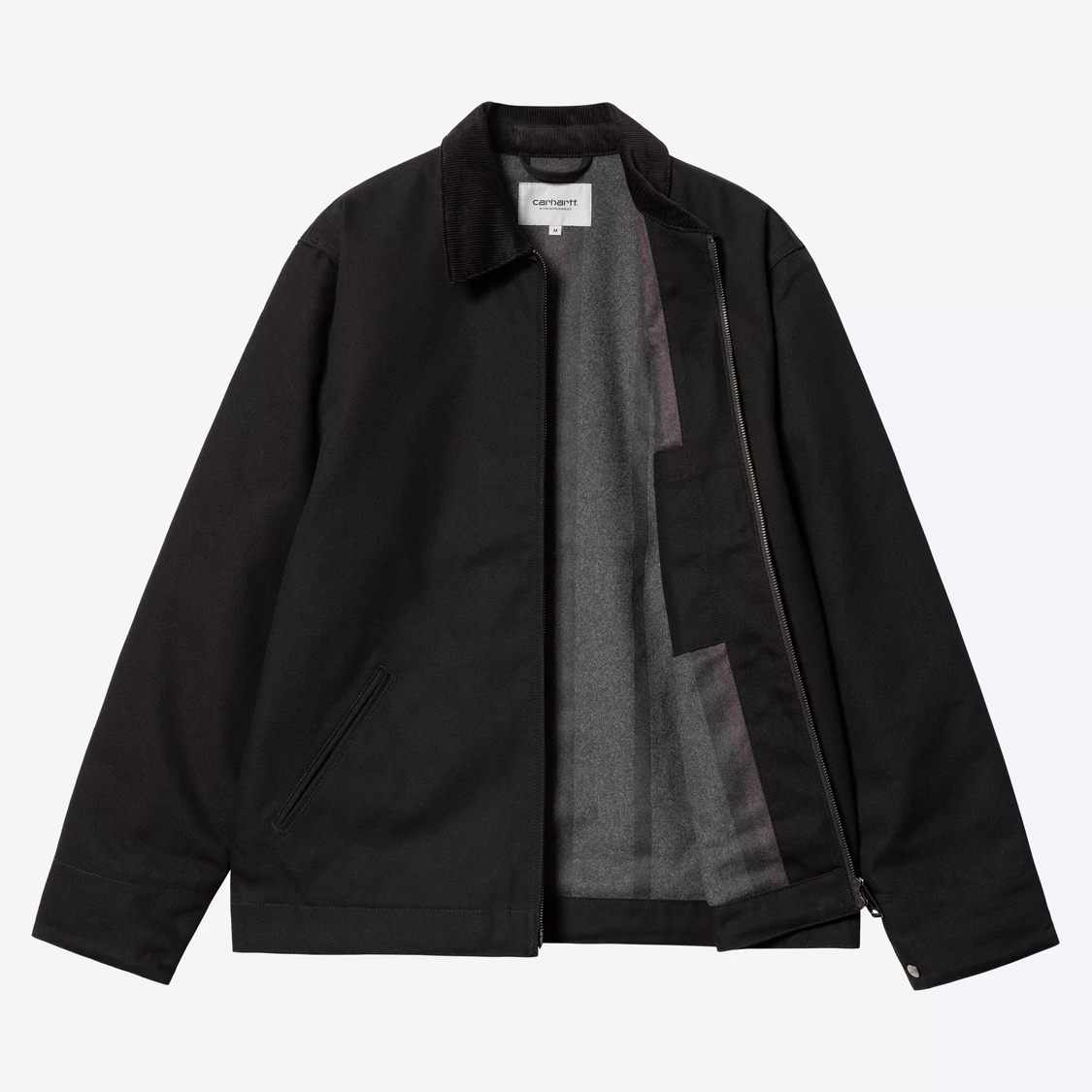 Carhartt WIP - Detroit Jacket (Winter) Black/Black Rigid - 6