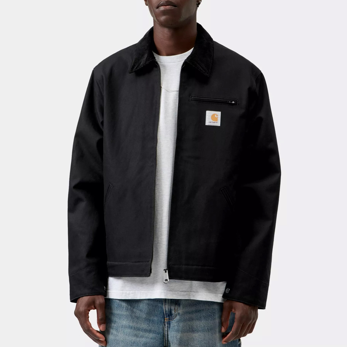 Carhartt WIP - Detroit Jacket (Winter) Black/Black Rigid