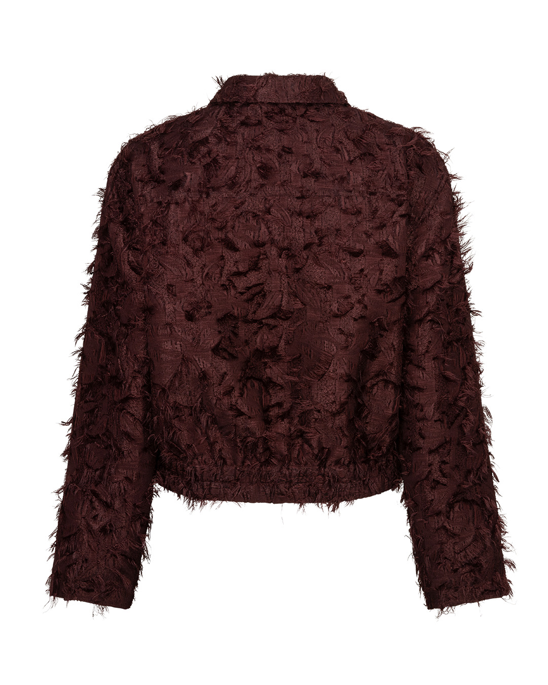 Bomber Fringes burgundy - 2
