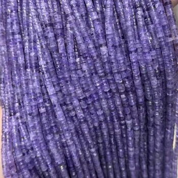 Ametist Heishi 4x2 mm ädelstenar