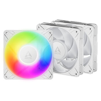 Arctic P12 Pro A-RGB Fan 3-pack vit, 120 mm