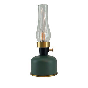 Pomox bordslampa - laddningsbar - Grön