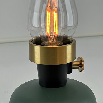 Pomox bordslampa - laddningsbar - Grön