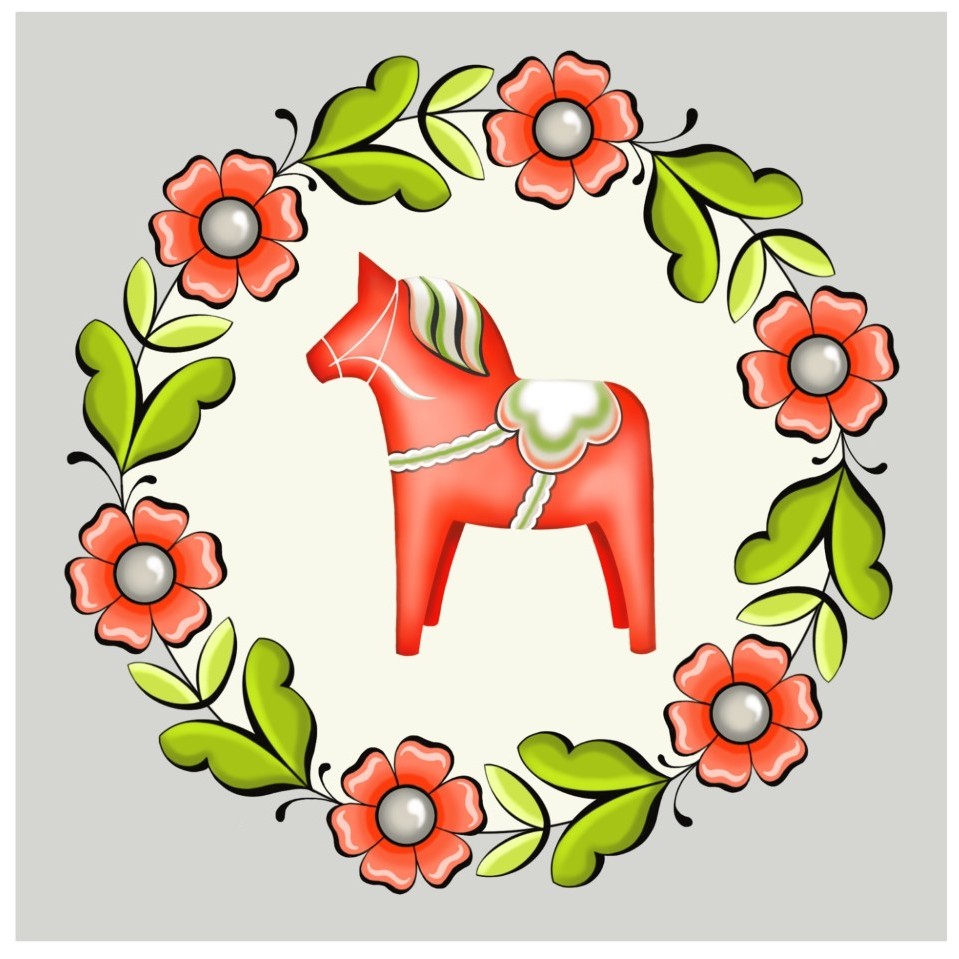 Dubbelkort "Lovis" 