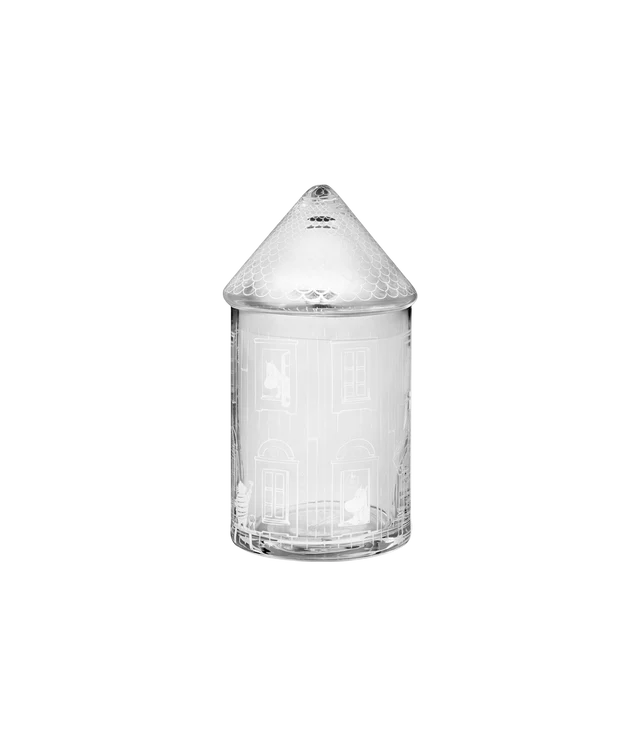 Mumin glasburk 18,5 cm -  Muminhuset