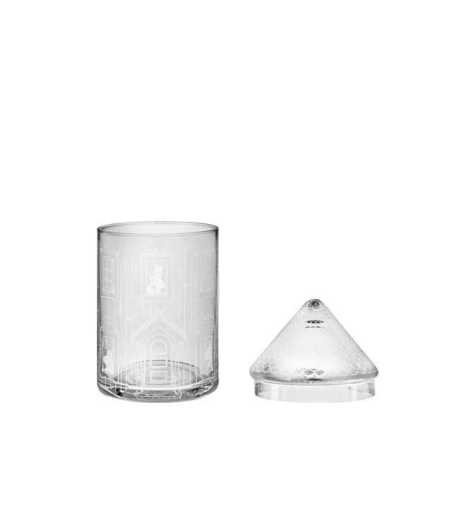 Mumin glasburk 18,5 cm -  Muminhuset - 3