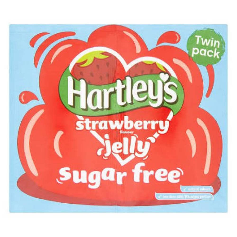 Hartley’s Sugar Free Strawberry Jelly 23 g – sockerfri gelé