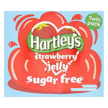 Hartley’s Sugar Free Strawberry Jelly 23 g – sockerfri gelé