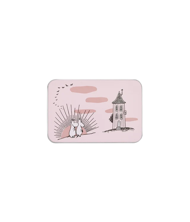 Mumin plåtburk 12 x 8 x 9 cm - Vänskap - 2