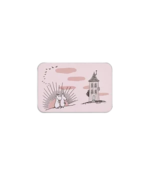 Mumin plåtburk 12 x 8 x 9 cm - Vänskap