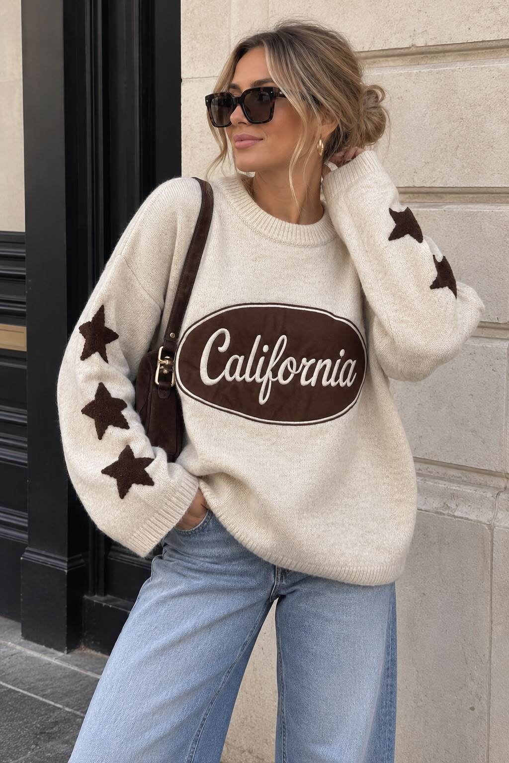 Knit sweater California beige - 3
