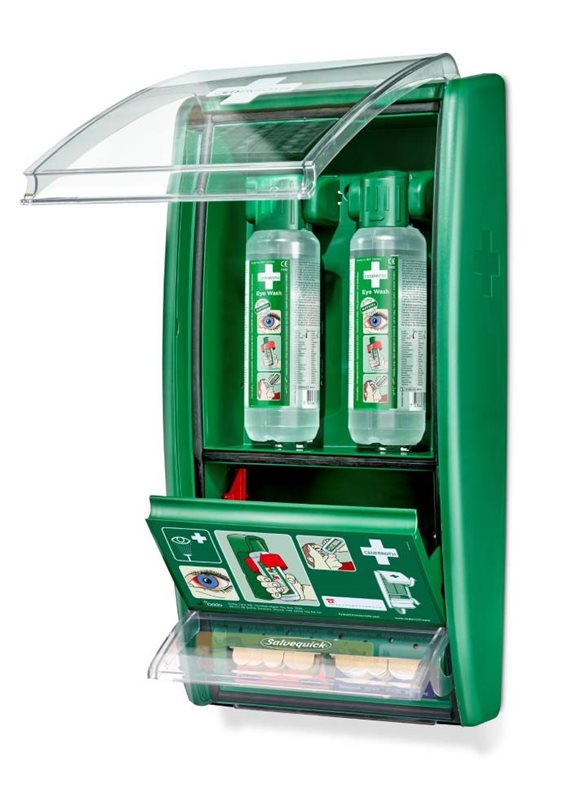 Cederroth, Ögonduschstation, 500ml x2+plåster - 3