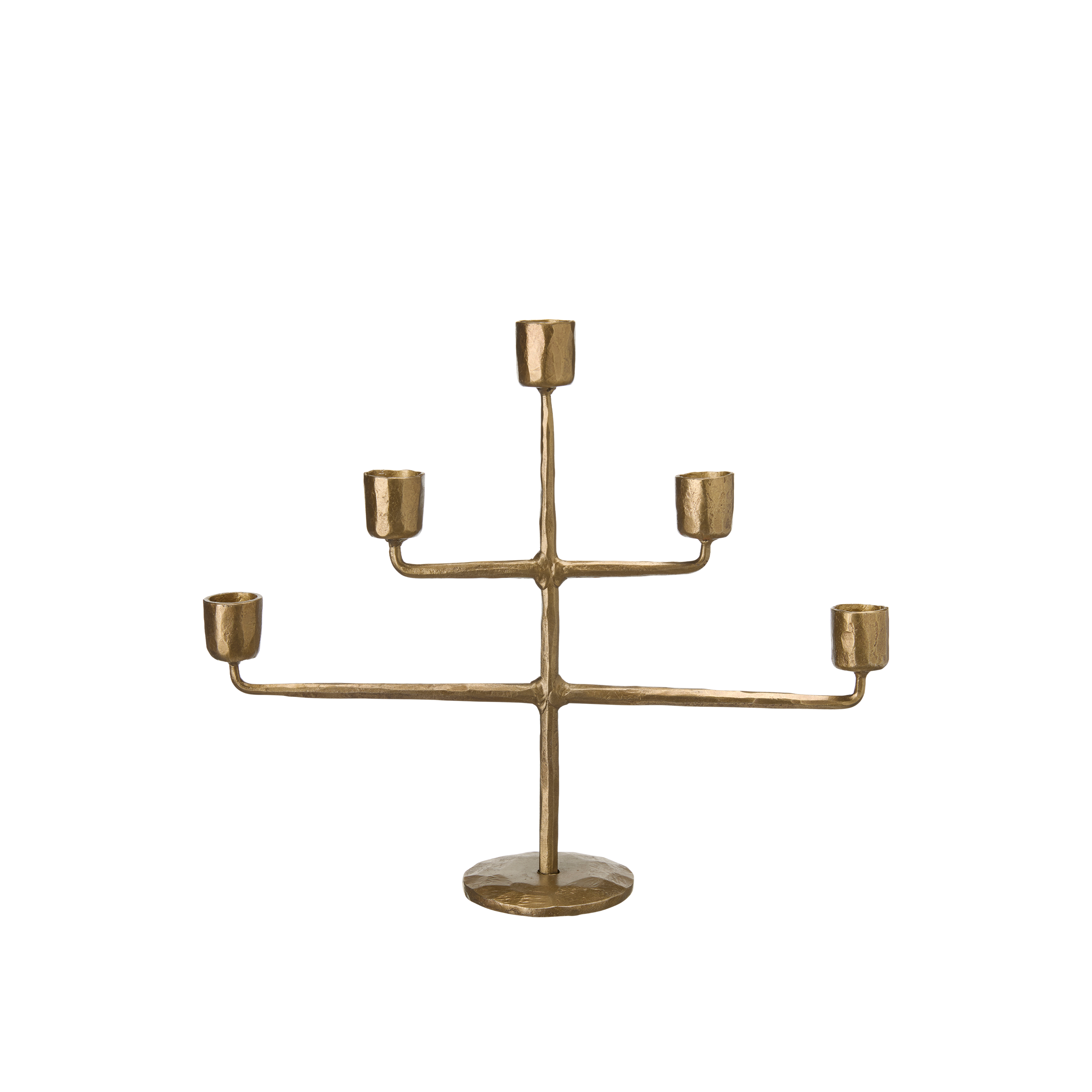 Ljusstake - Antik Guld - 2