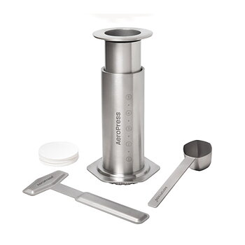 AeroPress Steel – kaffebryggare i rostfritt stål