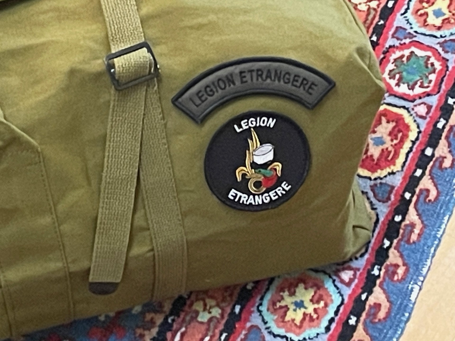 Franska Främlingslegionen (Légion étrangère) - Heavy Duty Large Field Bag - 2