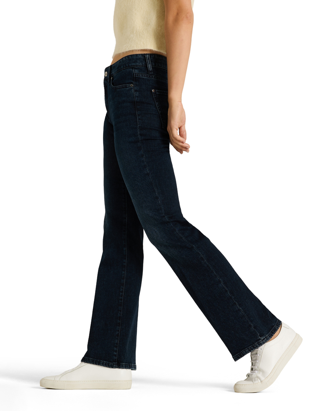Jeans Paris flared midnight indigo blå - 3