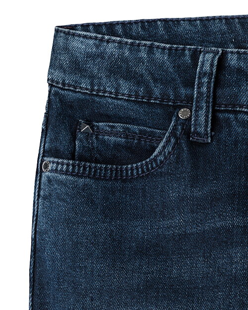 Jeans Paris flared midnight indigo blå - 4