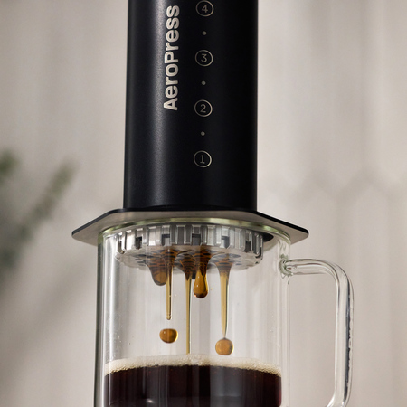 AeroPress Black Steel – kaffebryggare i svart rostfritt stål  - 7