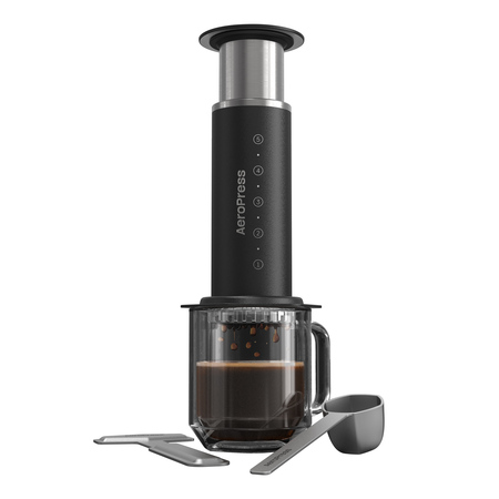 AeroPress Black Steel – kaffebryggare i svart rostfritt stål  - 3