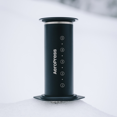 AeroPress Black Steel – kaffebryggare i svart rostfritt stål  - 5