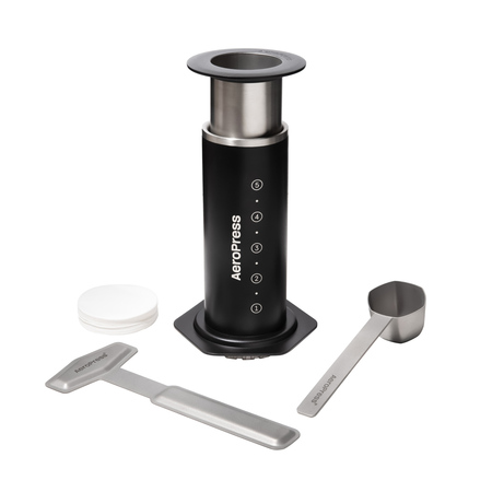 AeroPress Black Steel – kaffebryggare i svart rostfritt stål 