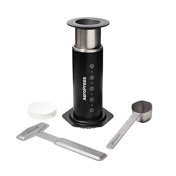 AeroPress Black Steel – kaffebryggare i svart rostfritt stål 