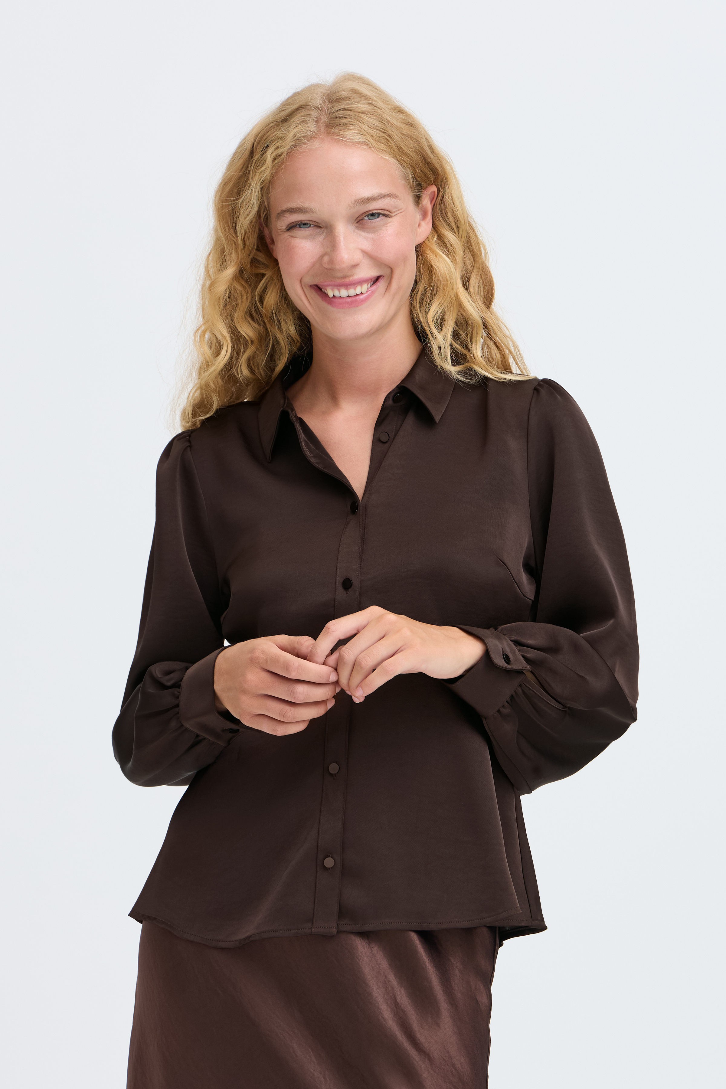 BYISA PEPLUM SHIRT Java - 6