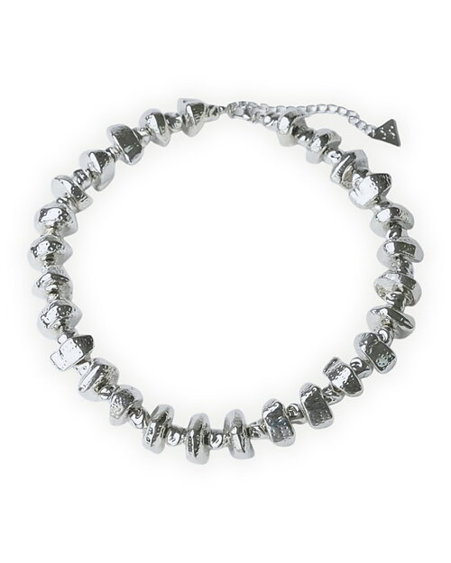 Halsband Luna silverfärgat