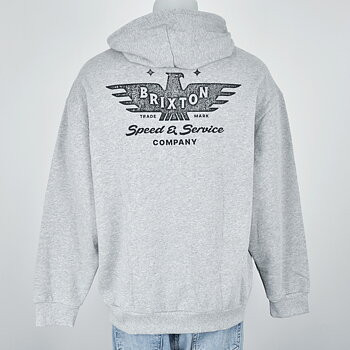 Brixton - Ewing Hoodie Heather Grey