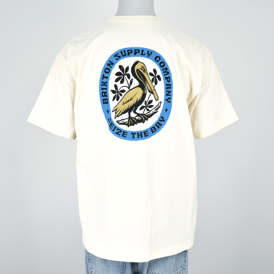Brixton - Bay Stnd T-Shirt Cream