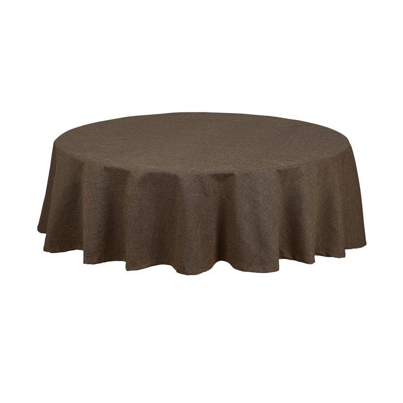 STOR RUND DUK Vide Nougat rund 160 cm 