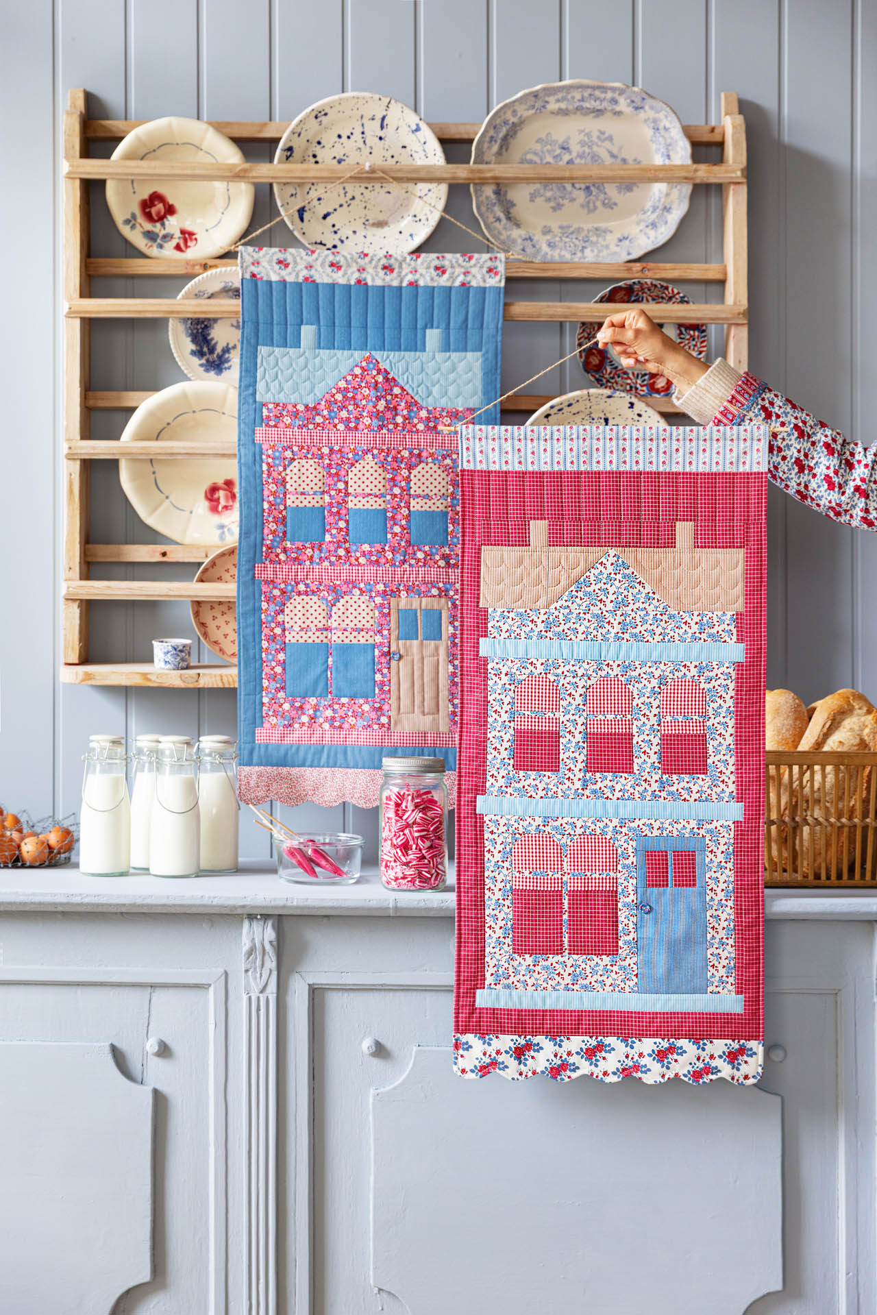 Tilda  Fat Quarter Blue - 5
