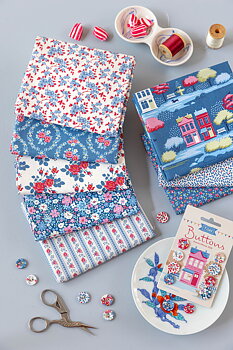 Tilda  Fat Quarter Blue