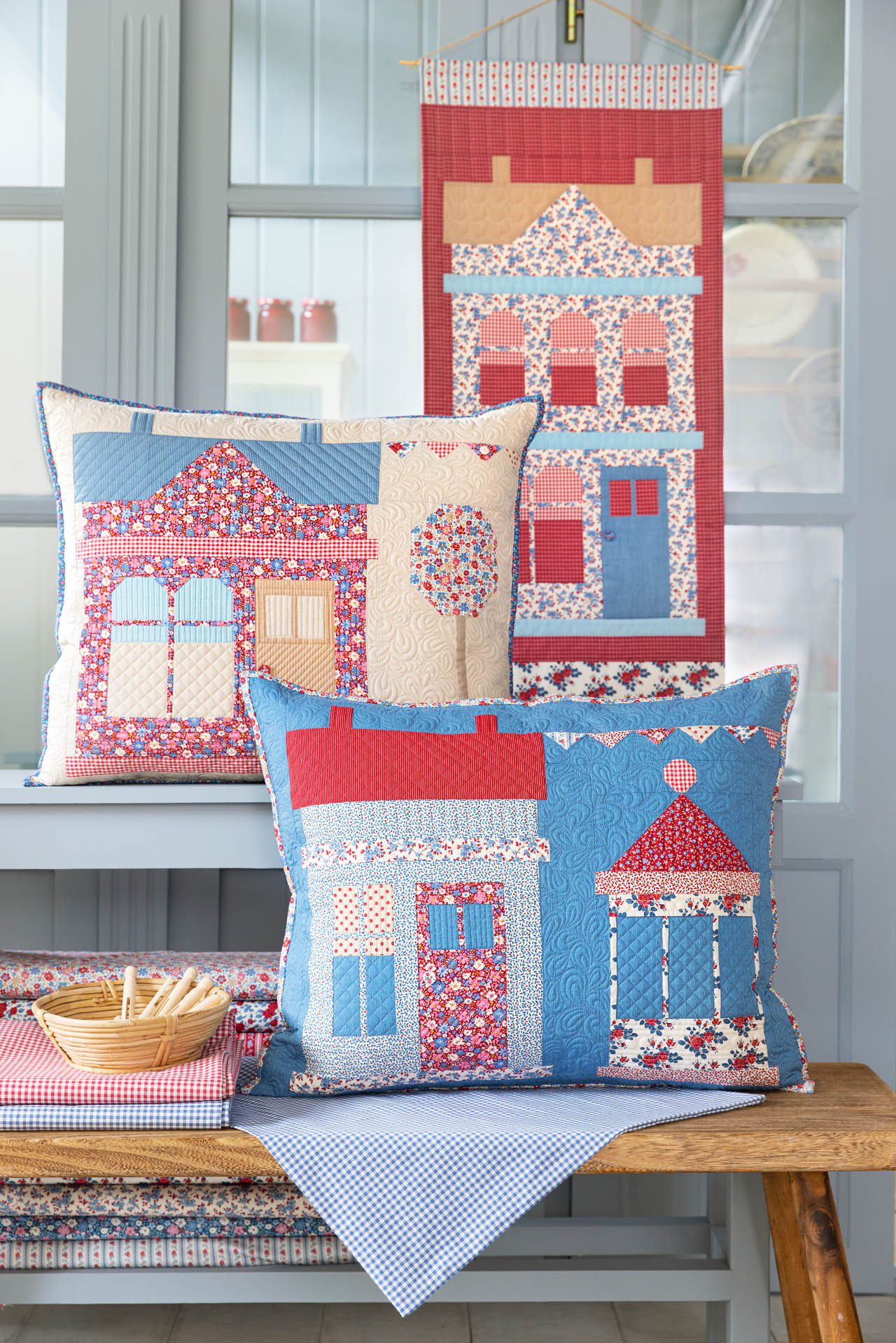 Tilda  Fat Quarter Blue - 4