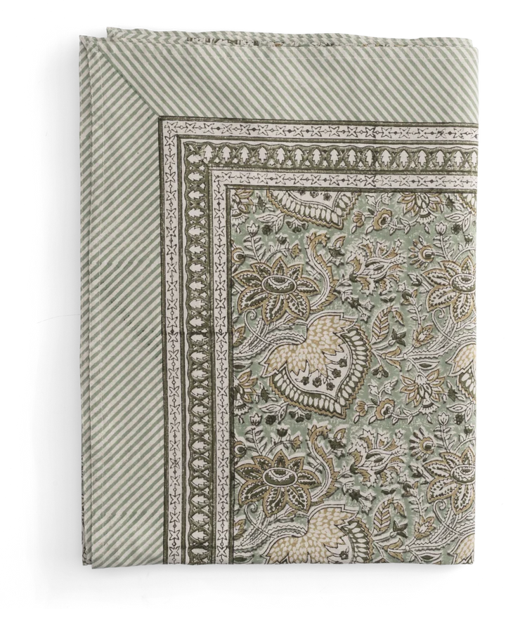 CHAMOIS Duk Oriental Sea Foam i bomull 150 x 230