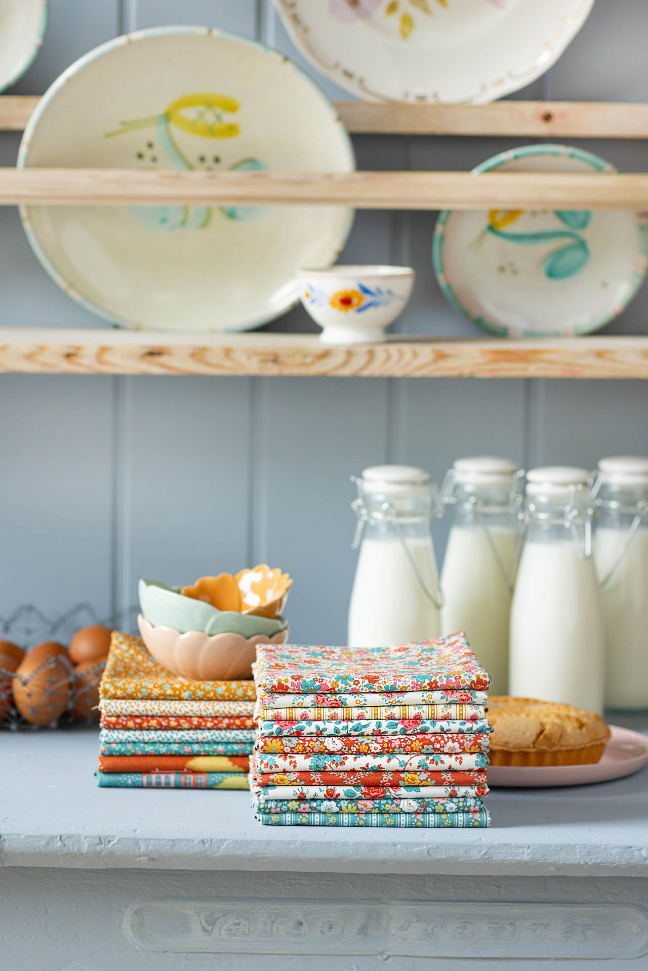 Tilda  Fat Quarter Ochre - 7