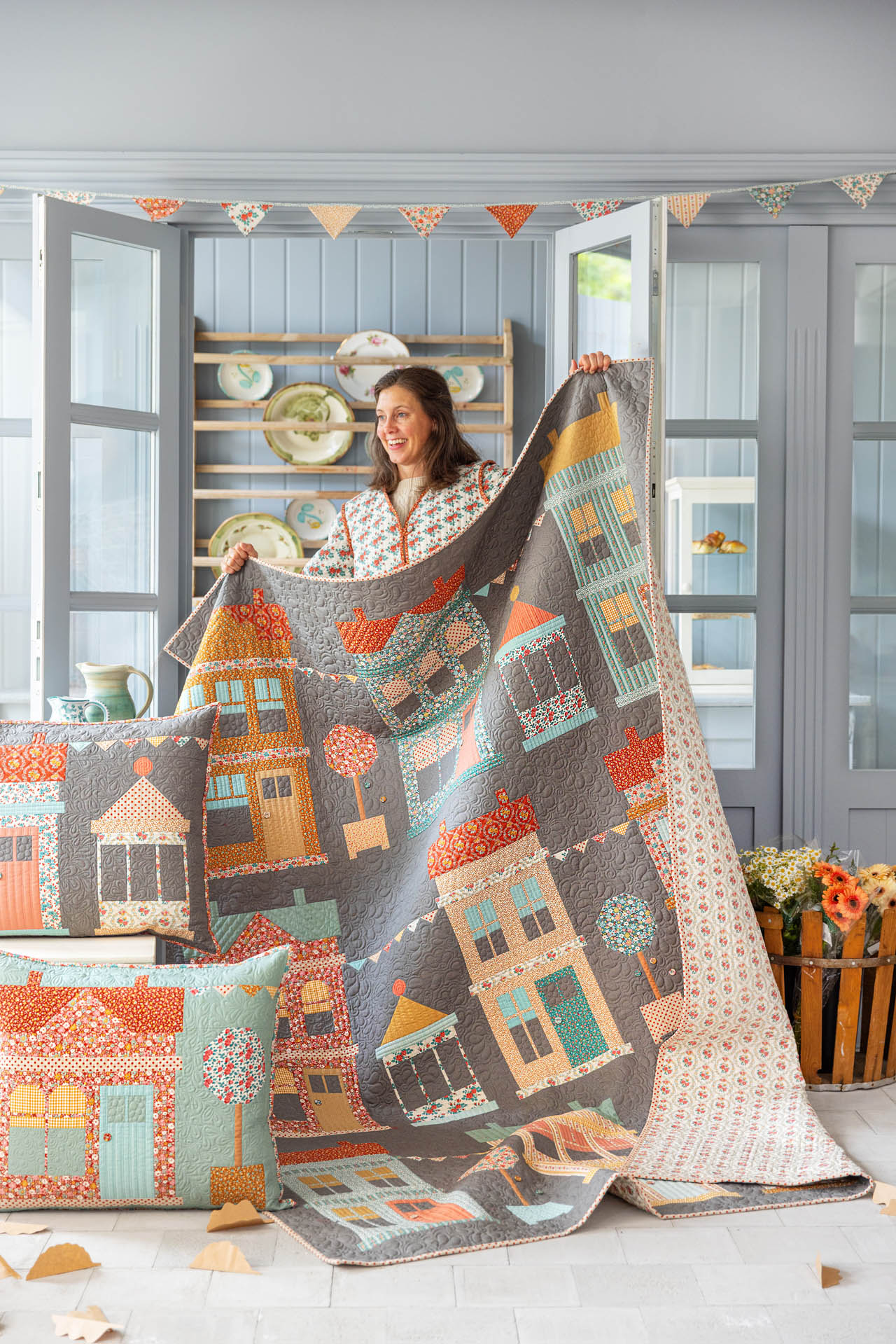Tilda  Fat Quarter Village Life - 6
