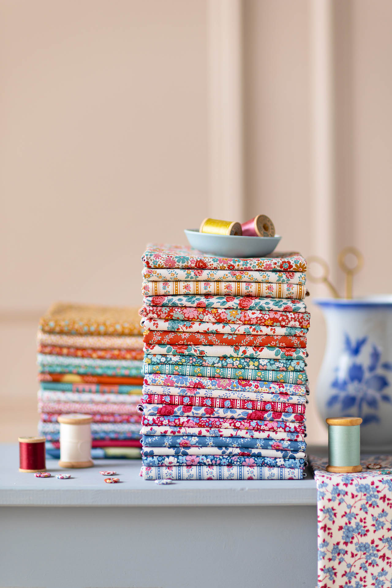 Tilda  Fat Quarter Village Life - 2